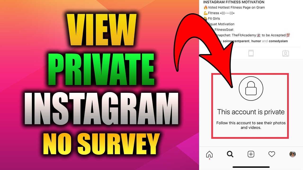Instagram photos to following view without how private Private Instagram