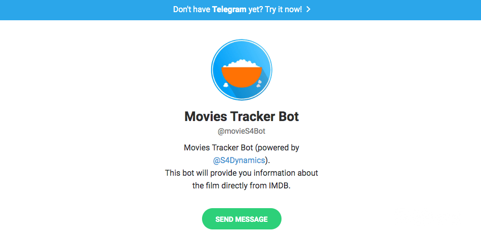 Movie Tracker bot